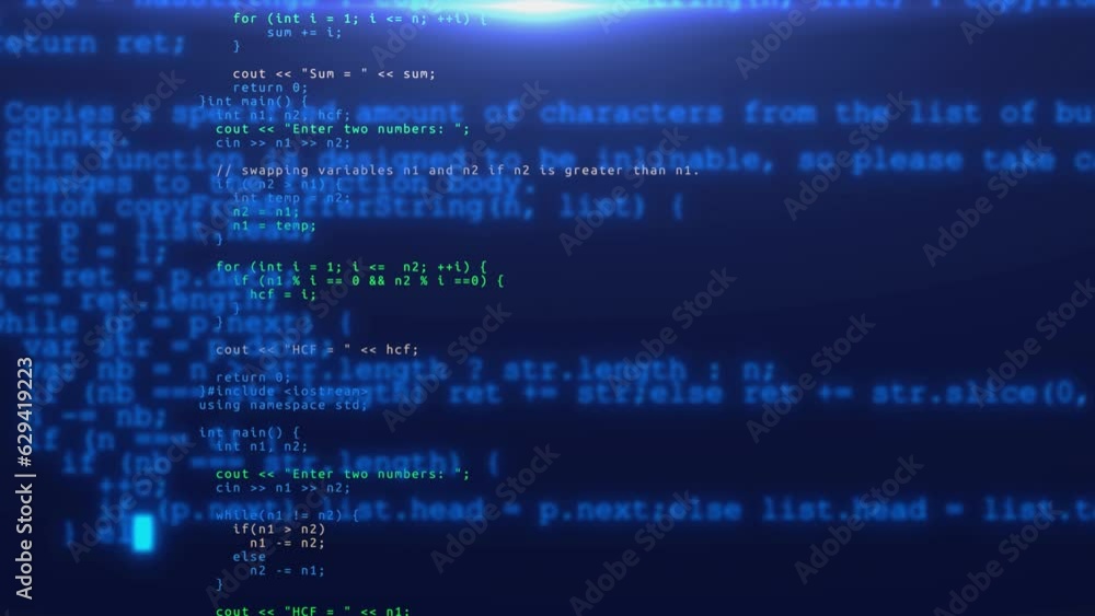 Abstract System information code on screen. background program modules cyberspace. programming, coding web development. Big Data Array screen terminal. security hacking code data flow virtual space Abstract System information code on screen. background program modules cyberspace. programming, coding web development. Big Data Array screen terminal. security hacking code data flow virtual space