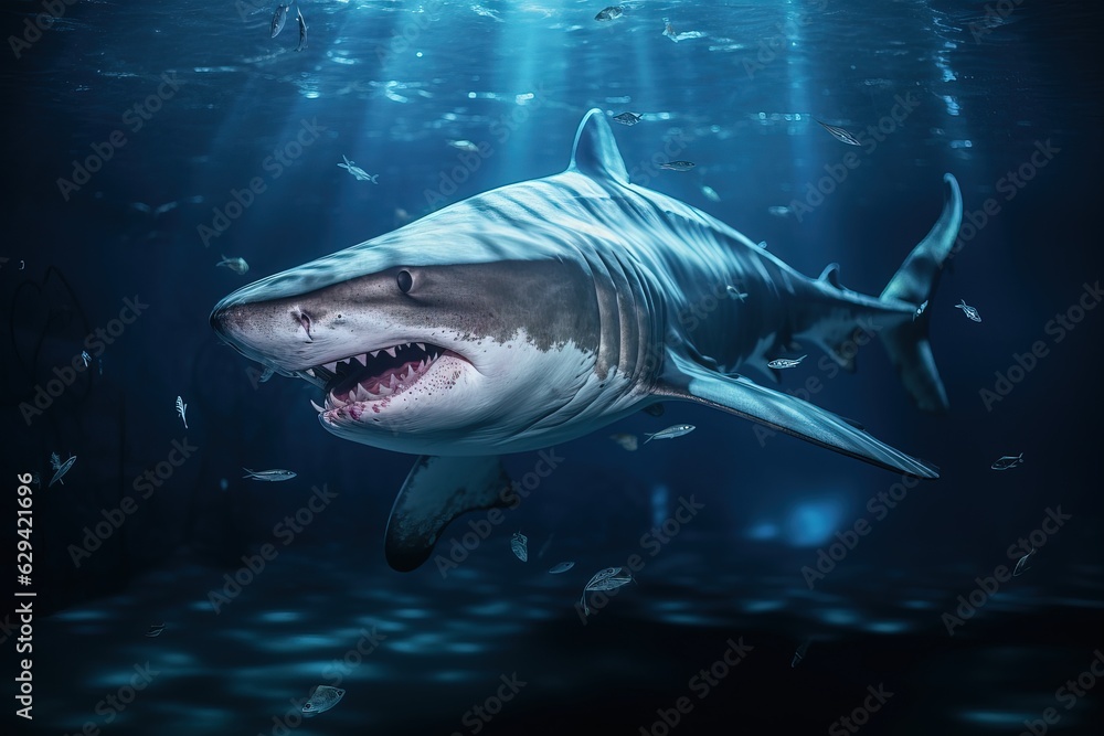 Fototapeta premium Great White Shark