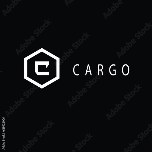 Alphabet c logo design monogram