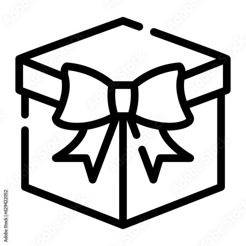 gift box Line Icon