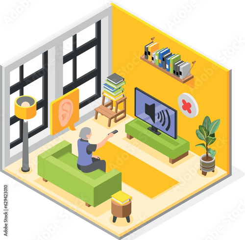 Deaf Problems Isometric Object