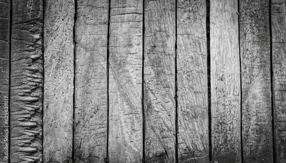 Fototapeta premium old wood background black and white tone