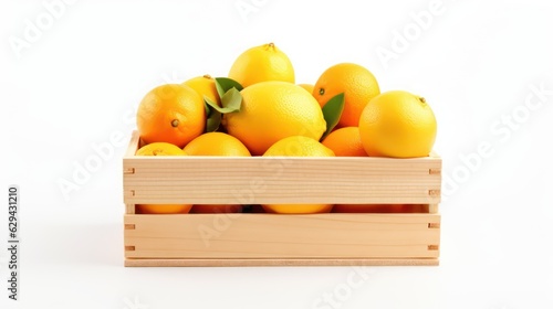 box of oranges