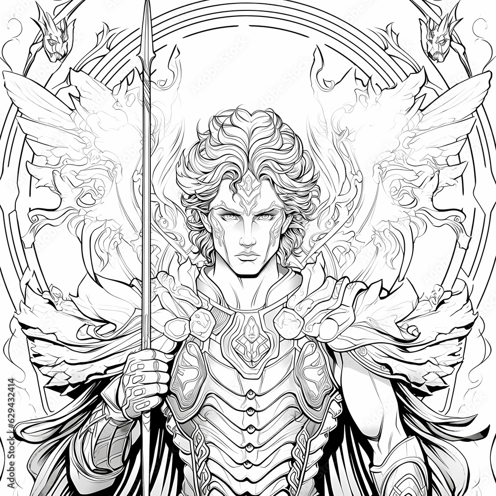 medusa and perseus adult coloring book prints medusa and perseus adult coloring book prints