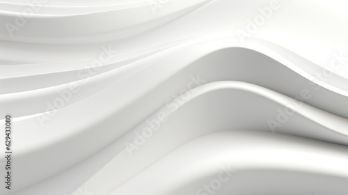 white waves abstract background 