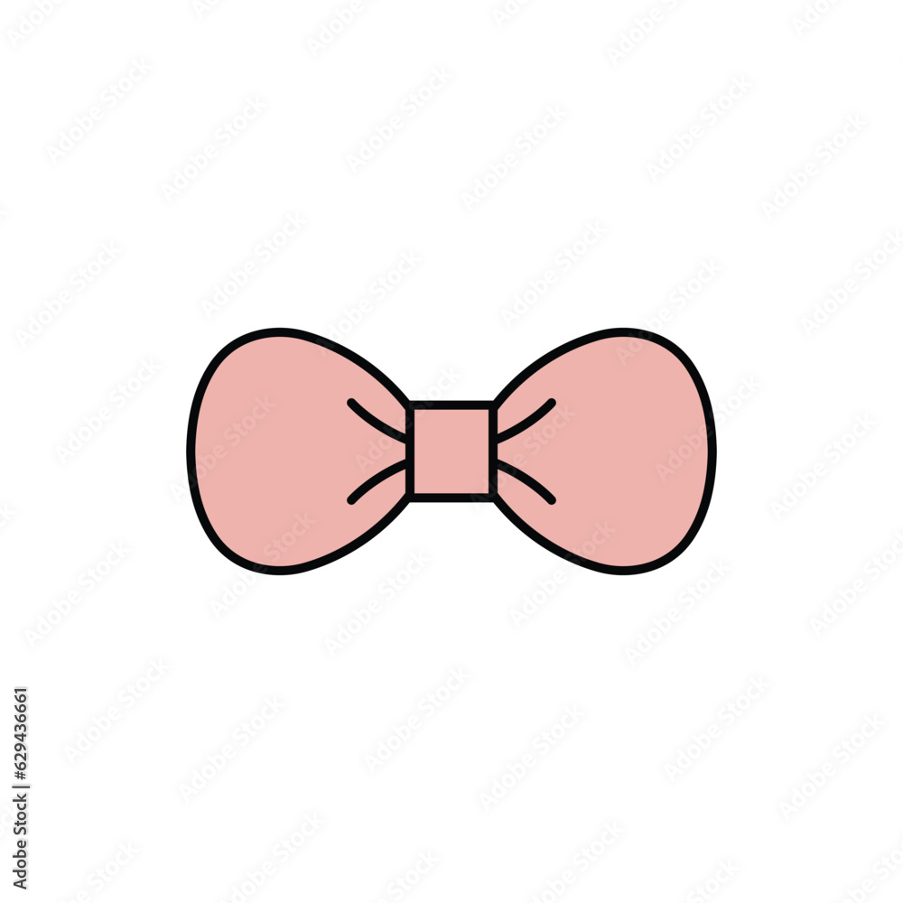 Bow tie icon. Vector illustration. Bow tie icon. Vector illustration.