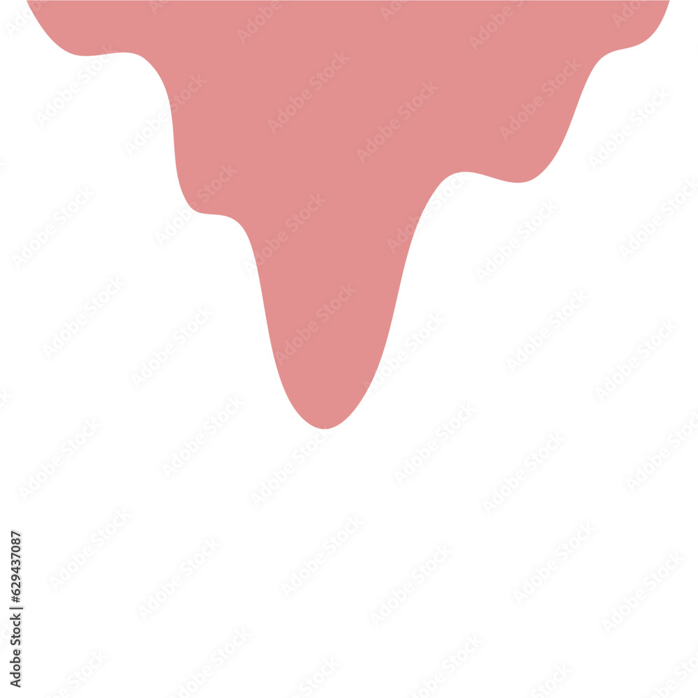 Melted Pink Ice Cream