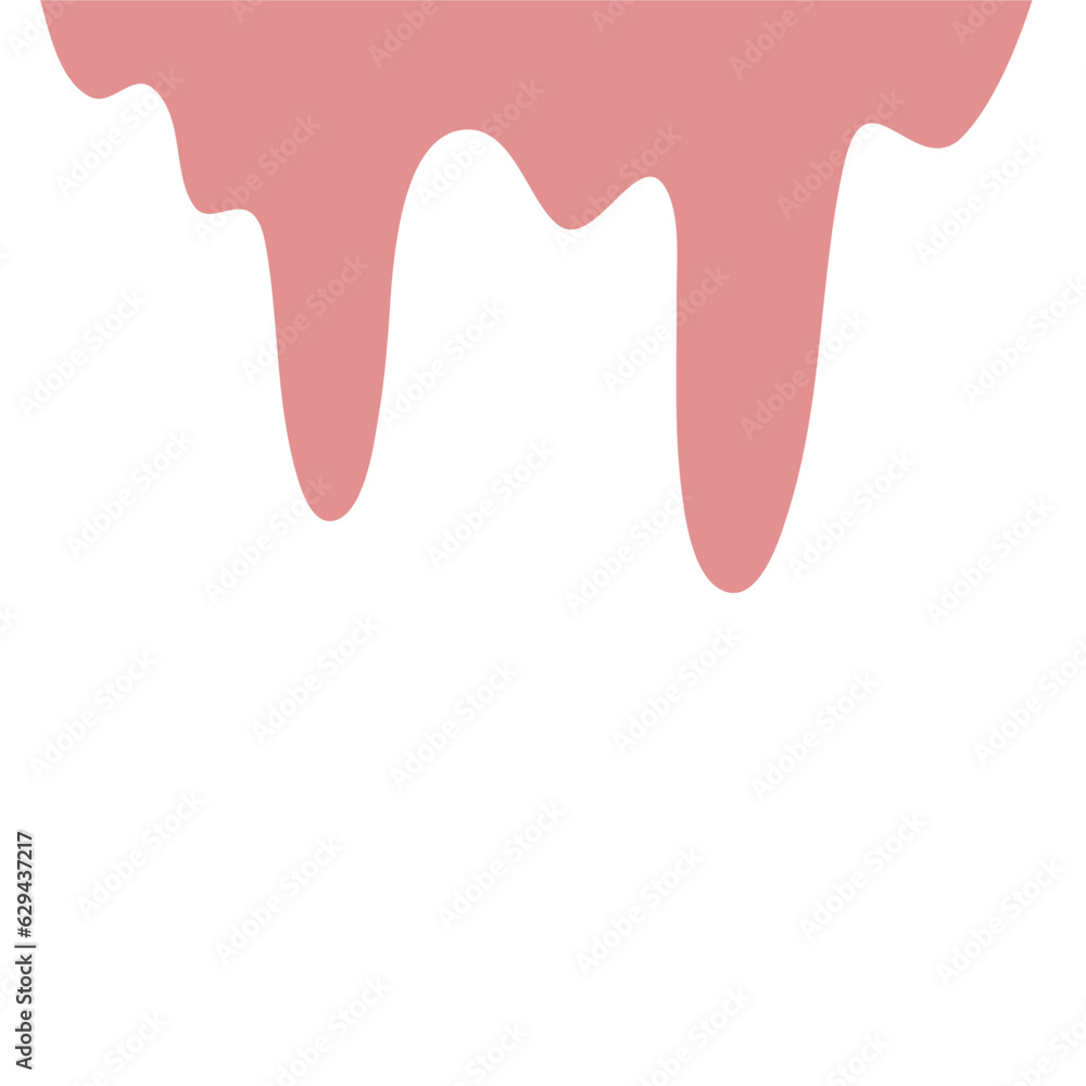 Melted Pink Ice Cream