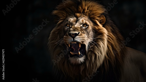 Majestätischer Löwe im Porträt © Max