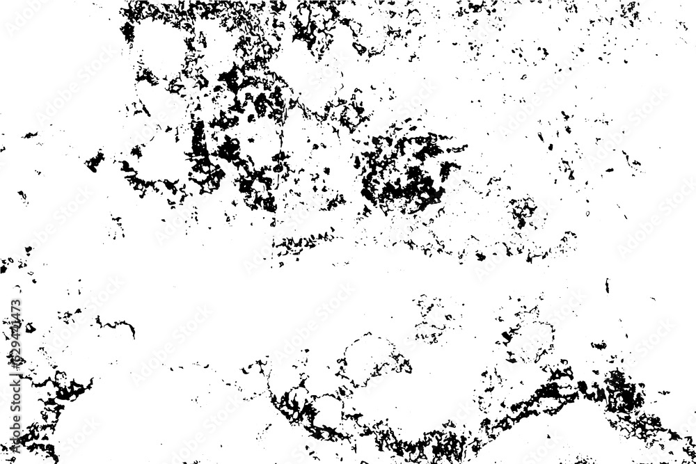 Background of black and white texture. Abstract monochrome pattern of spots, cracks, dots, chips Background of black and white texture. Abstract monochrome pattern of spots, cracks, dots, chips