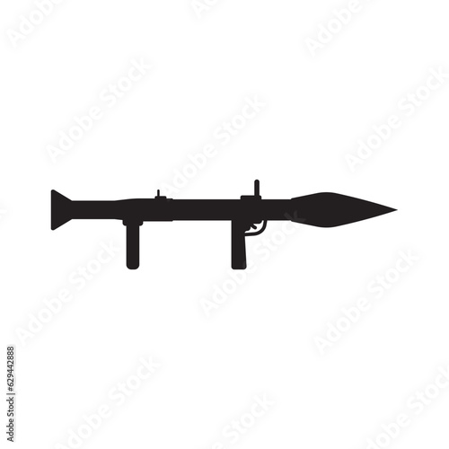 rocket launcher icon vector