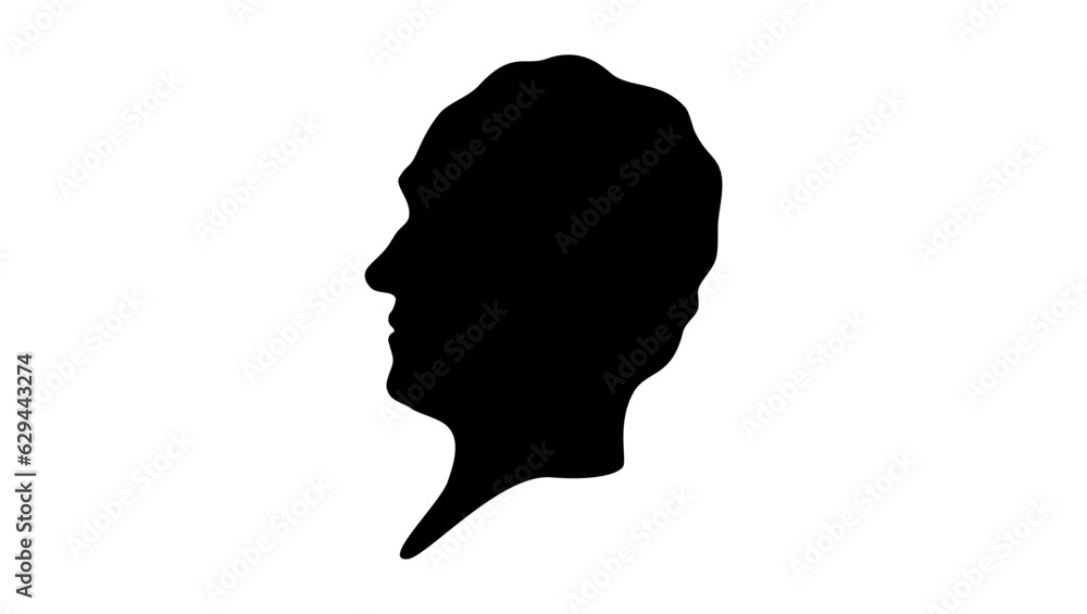 Richard Trevithick silhouette