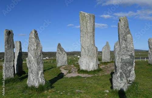 The standing stones of Callanish, Isle of Lewis, Scotland