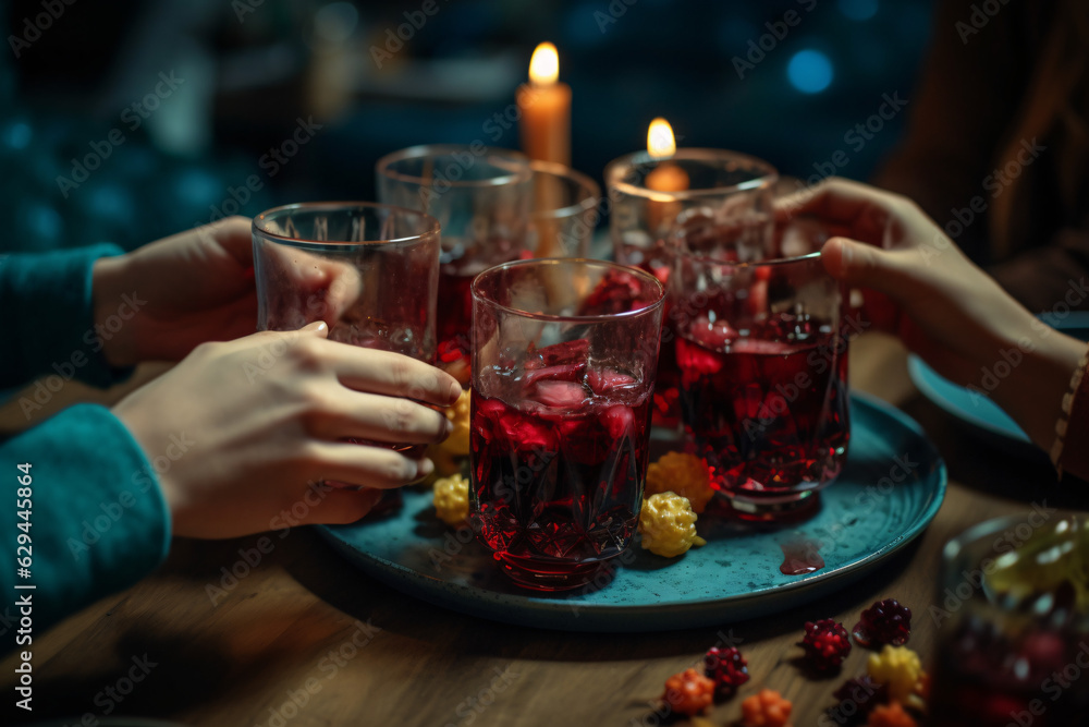 Joyful Gathering: Cheers and Smiles Around the Table Joyful Gathering: Cheers and Smiles Around the Table