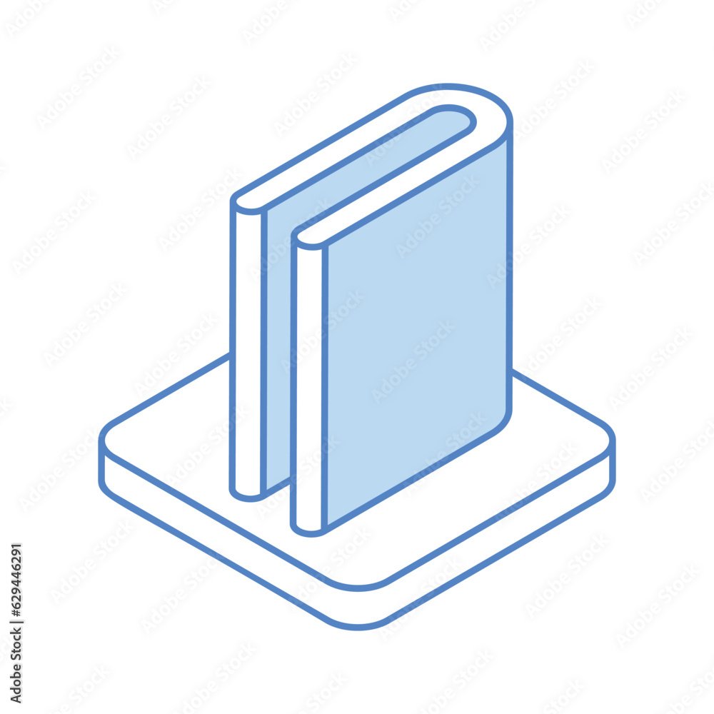Book icon, vector stock illustration. Book icon, vector stock illustration.