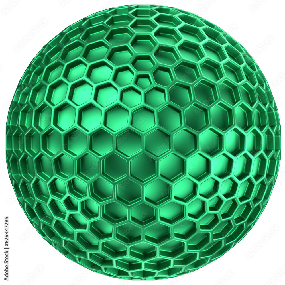 3D illustration of an abstract object 3D illustration of an abstract object