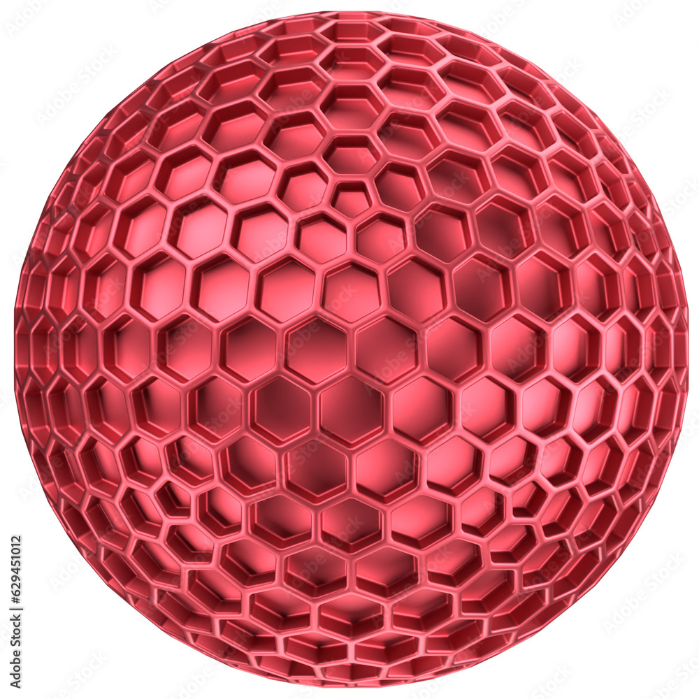 3D illustration of an abstract object 3D illustration of an abstract object