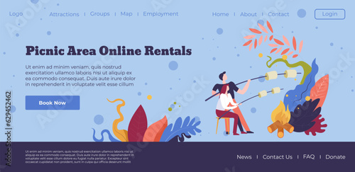 Picnic area online rentals, book now at website