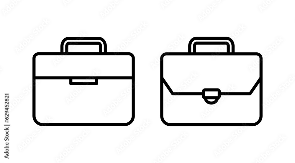 Briefcase icon vector. Portfolio vector icon. suitcase icon Briefcase icon vector. Portfolio vector icon. suitcase icon