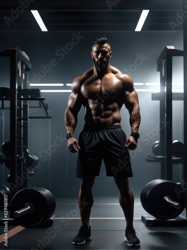Photography of fit man in the gym