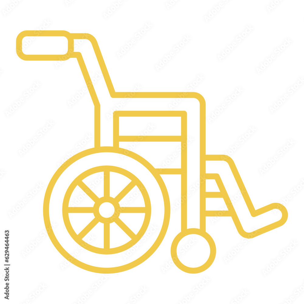 Wheel Chair Icon Wheel Chair Icon