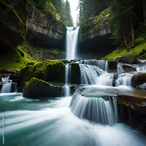 waterfall in the forest