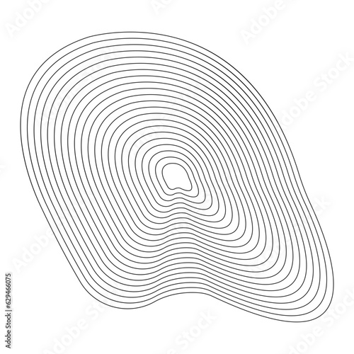 Abstract Wave Wireframe 