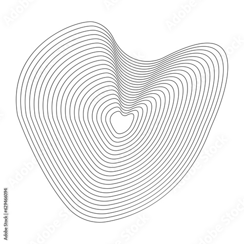 Abstract Wave Wireframe
