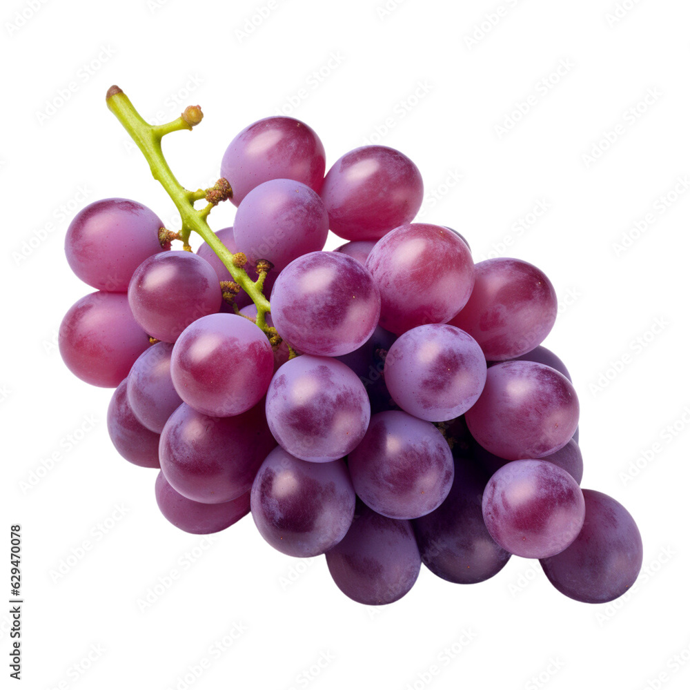 Fototapeta premium grape white background