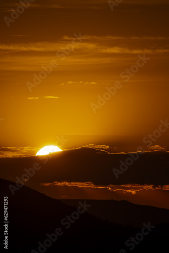 sunset in the Mountn photo