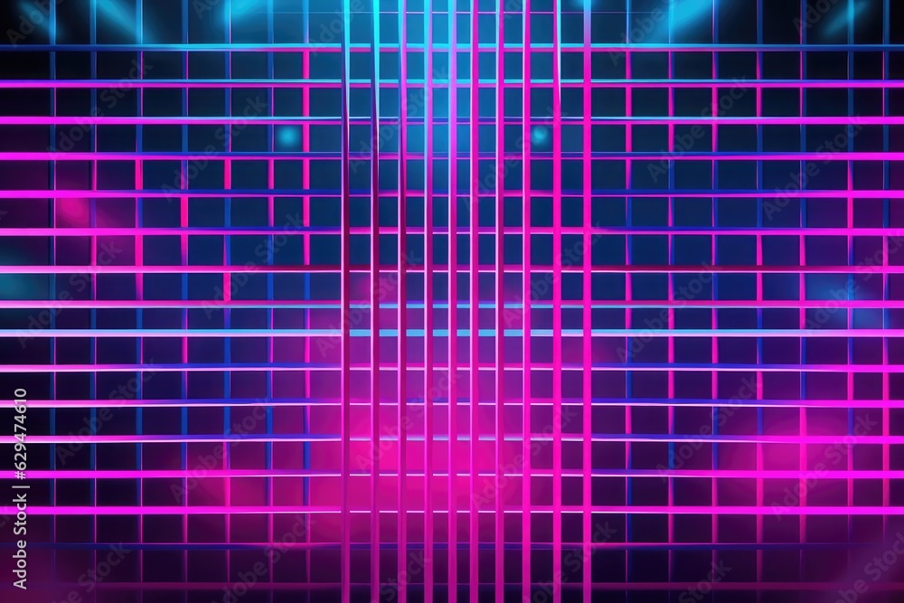 Abstract background with squares.