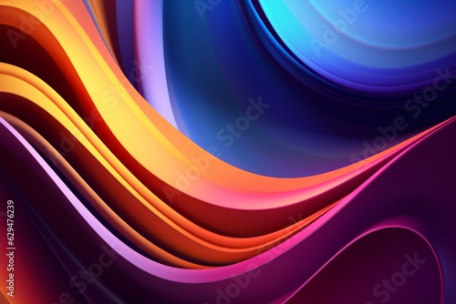 Abstract Colorful Line Abstract Backgrounds with Vibrant Hues and Dynamic Patterns  Copy Space  Generative AI