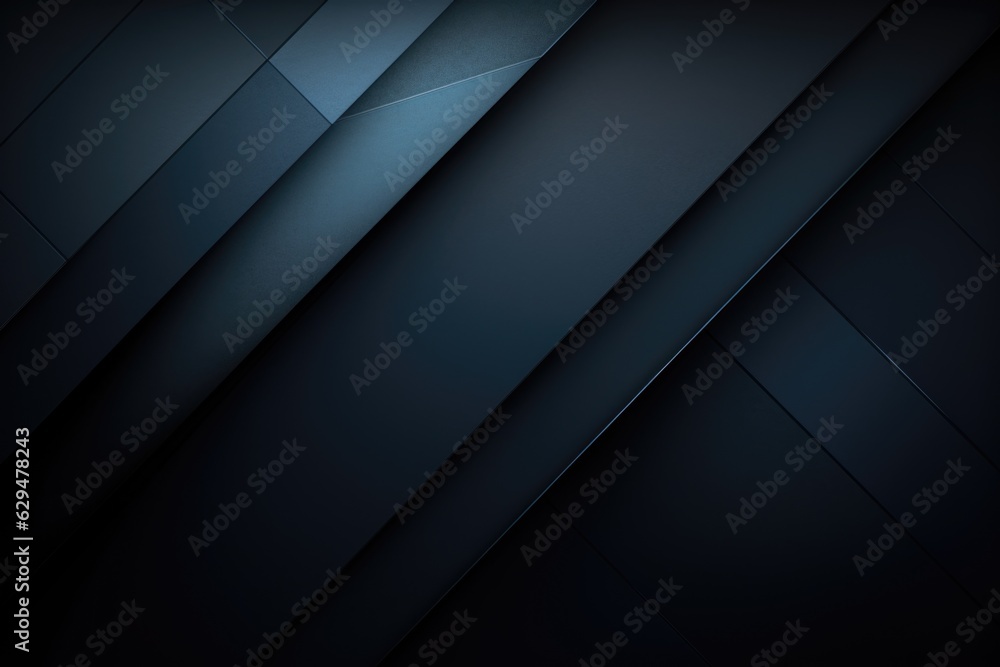 dark blue background with geometric shapes on it, in the style of multilayered texture, dark gray and light black, subtle gradients, Generative Ai dark blue background with geometric shapes on it, in the style of multilayered texture, dark gray and light black, subtle gradients, Generative Ai