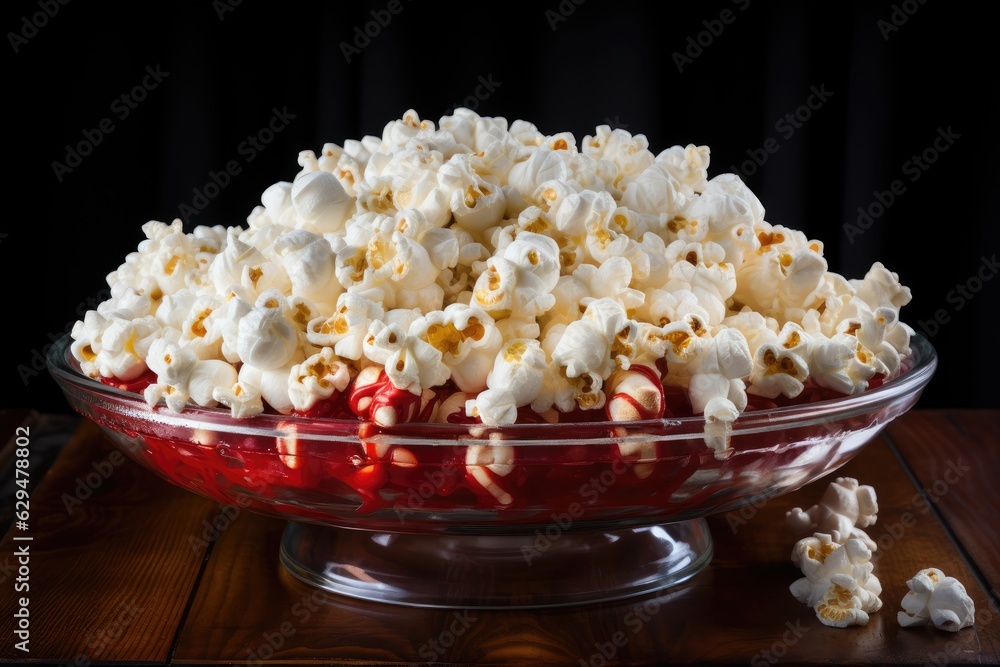 popcorn close up popcorn close up