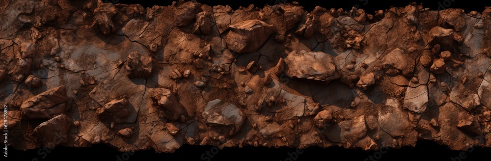 A ground texture consisting of rocks, rubble and earth. Brown and grey tones predominate. Suitable for backgrounds, textures in 3D graphics and web design. A ground texture consisting of rocks, rubble and earth. Brown and grey tones predominate. Suitable for backgrounds, textures in 3D graphics and web design.