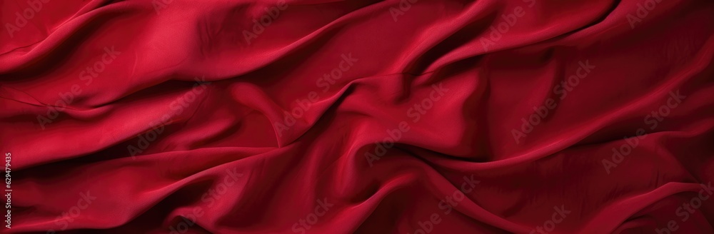 Obraz premium red silk background
