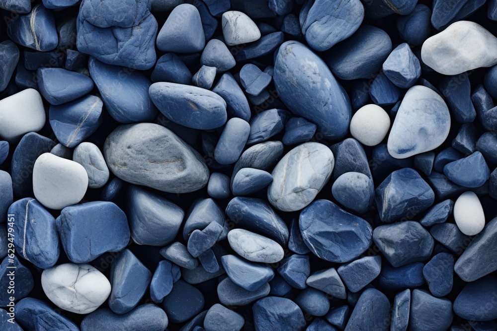 decorative blue and white stones decorative blue and white stones