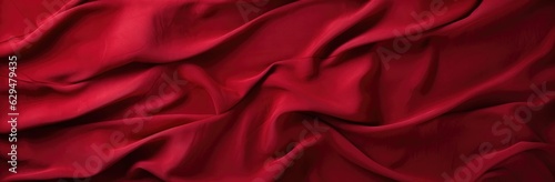 red silk background