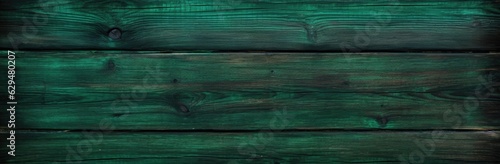 old wooden green background