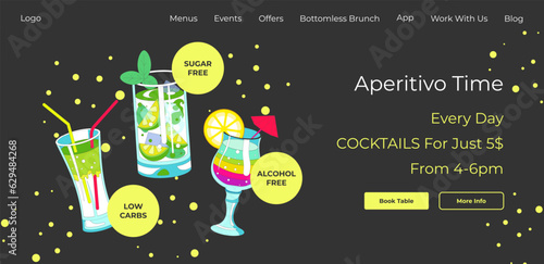 Aperitivo time, everyday cocktails on sale web