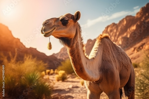 Camel  Wildlife Photography  Generative AI