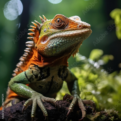 Lizard  Wildlife Photography  Generative AI