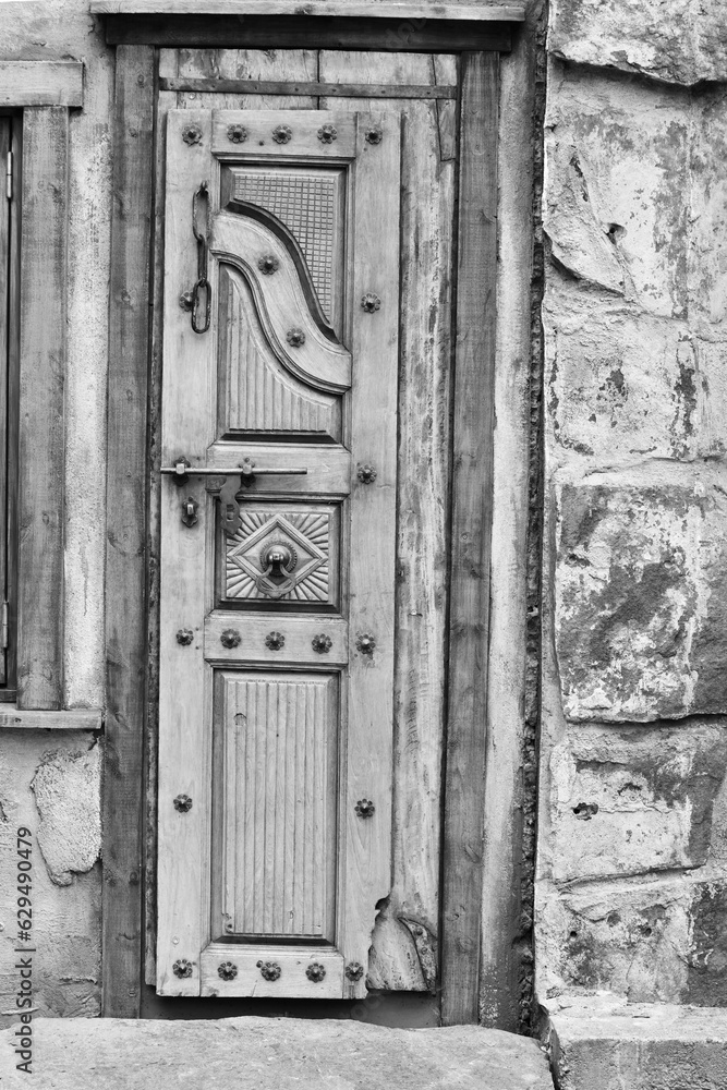 Old Door in Pirate Town Kristiansand