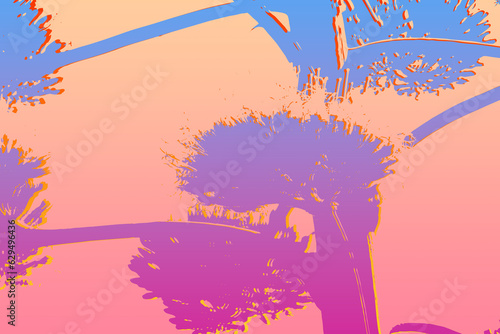 Riflessi di fiori alienanti