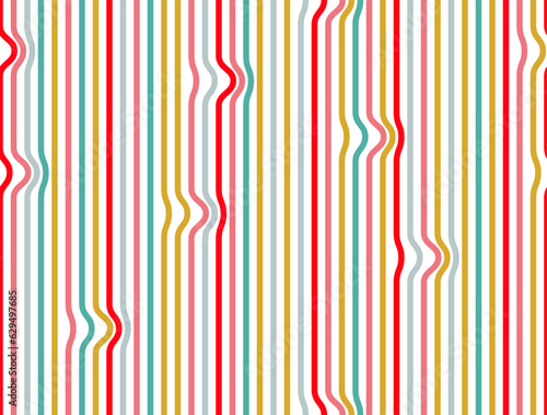 Abstract lines seamless pat...