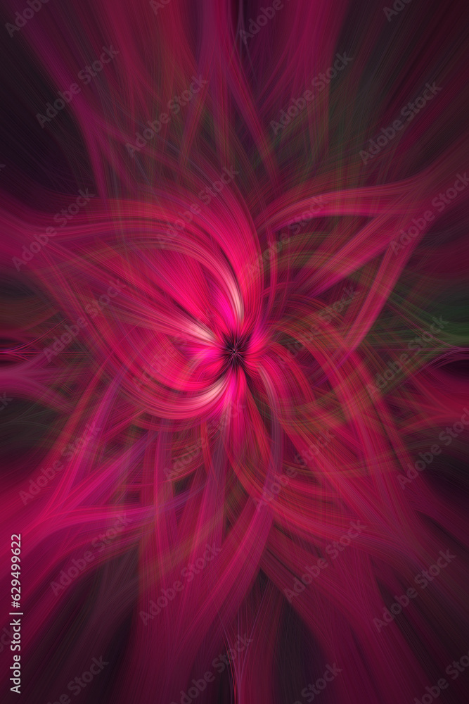Abstract Flowerish Fibres Twisted Background Abstract Flowerish Fibres Twisted Background