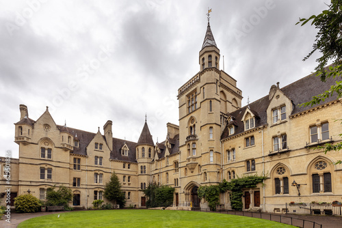 The Front Quadrangle at Balliol College in Oxford, Oxfordshire, England, UK
