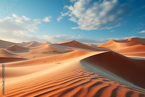 sand dunes in the desert © nicolagiordano