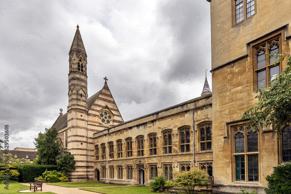 Balliol College chapel, Oxford University, Oxfordshire, england, Uk