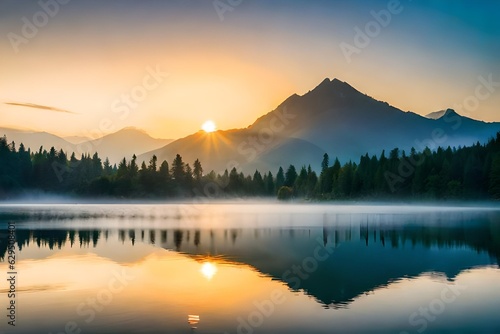 sunrise in the mountains © Rimsha